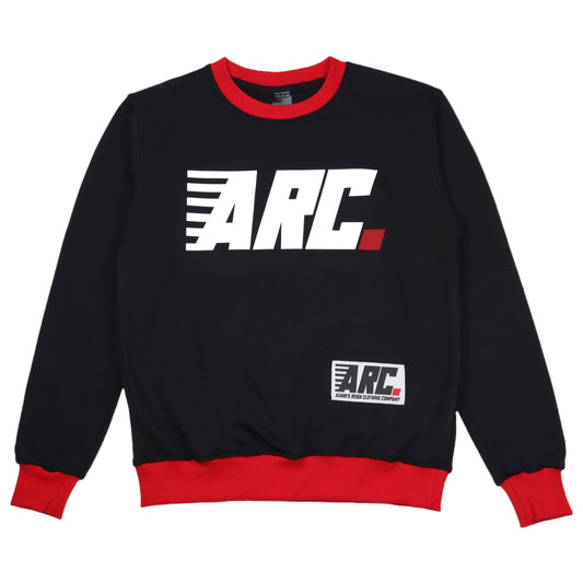 ARC. Crewneck Sweatshirt "Bulls" Black