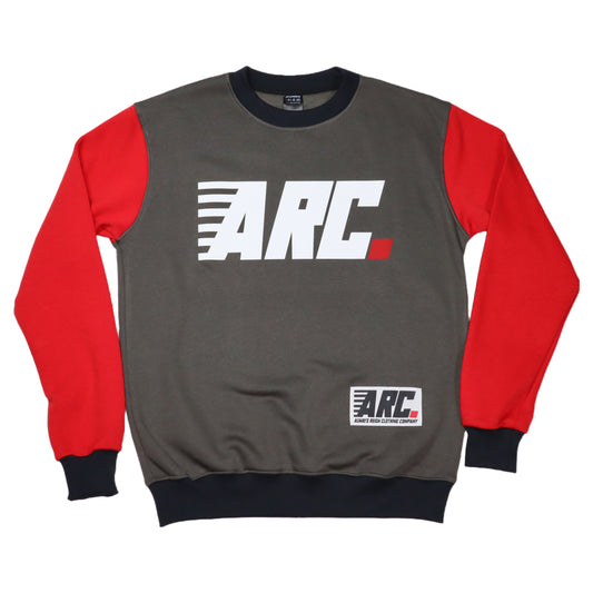 ARC. Crewneck Sweatshirt "Bulls" Grey