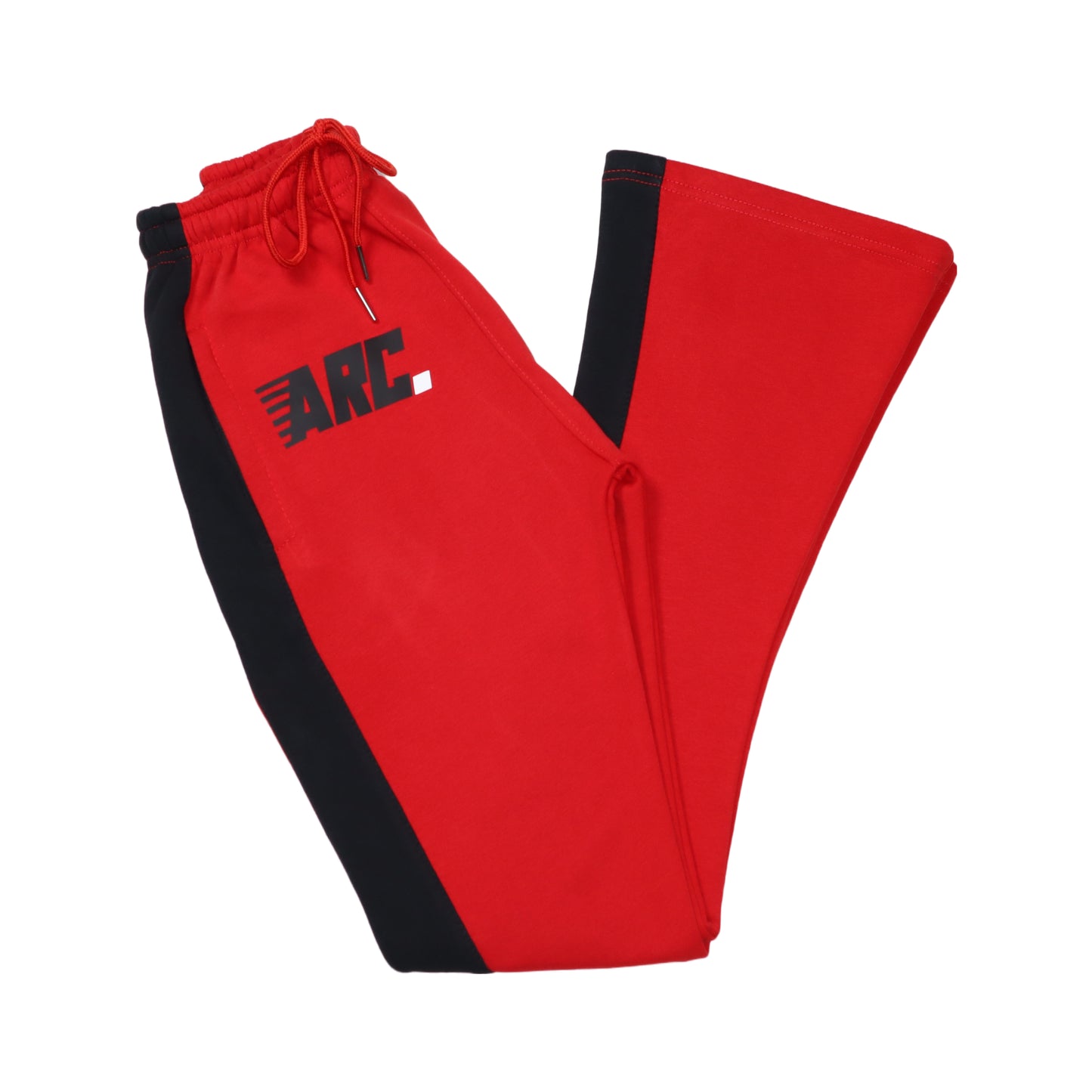 ARC. Flare Bottom Joggers Red