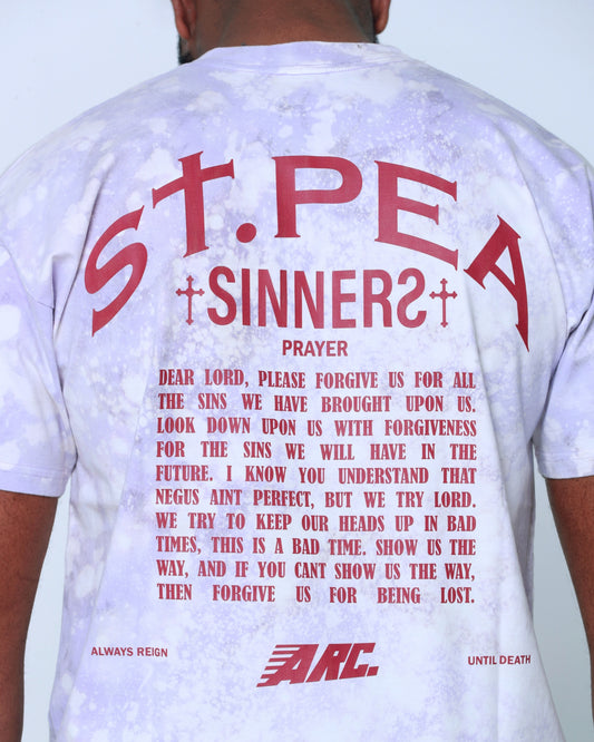 ARC. SINNERS ST. Pea Prayer Tee